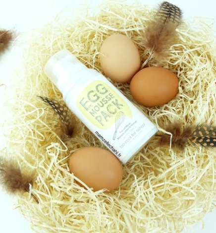 Egg Mousse Pack : Le masque qui a TOUT BON !