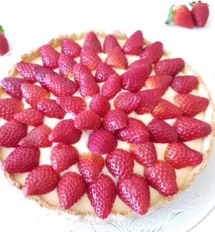 Tarte aux fraises