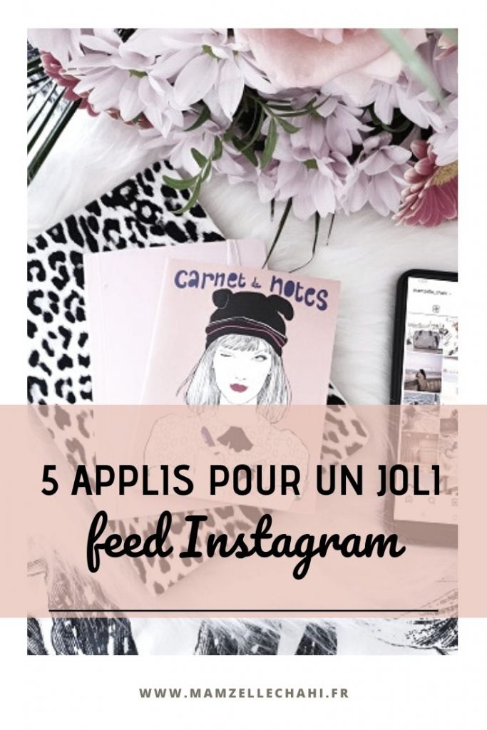 5 applis pour un joli feed Instagram