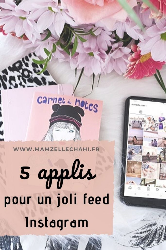 5 applis pour un joli feed Instagram